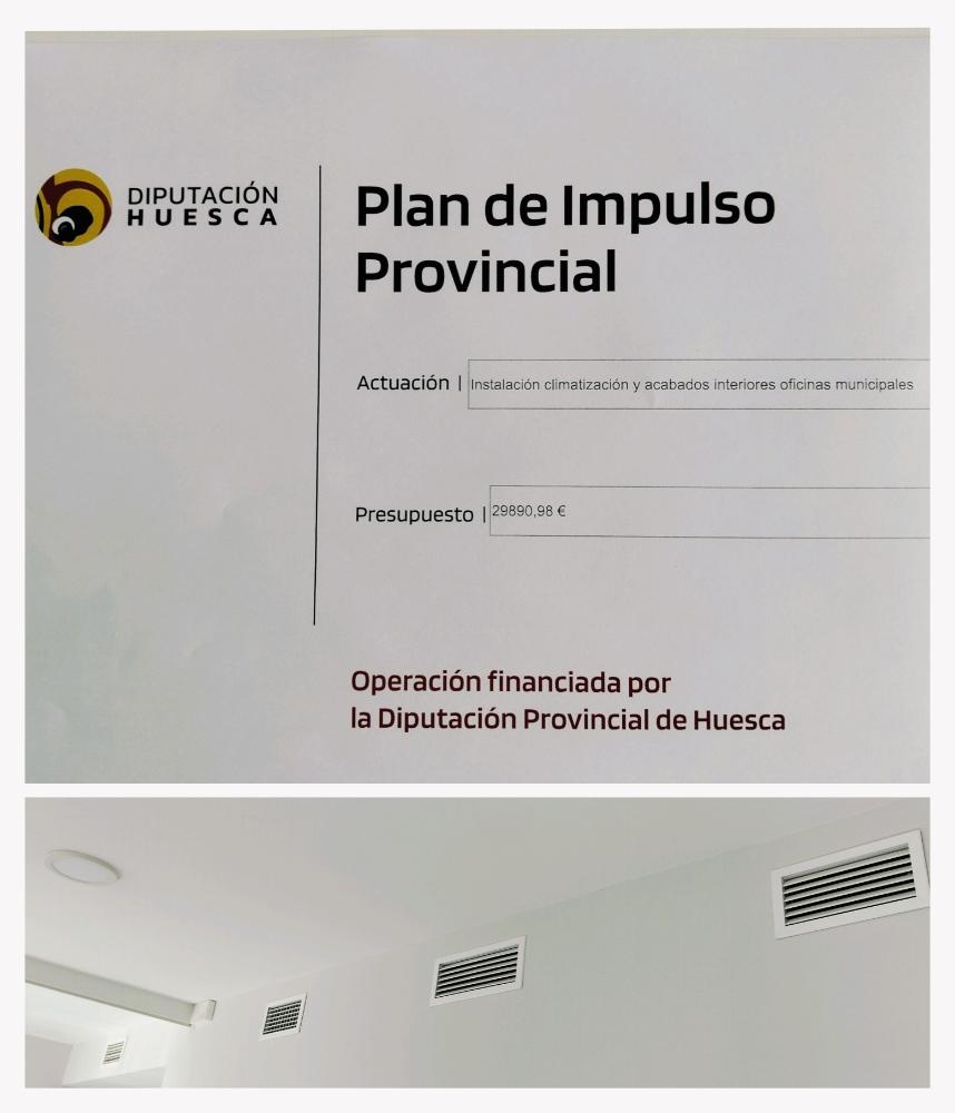 Imagen Instalación, climatización y acabados interiores en oficinas municipales